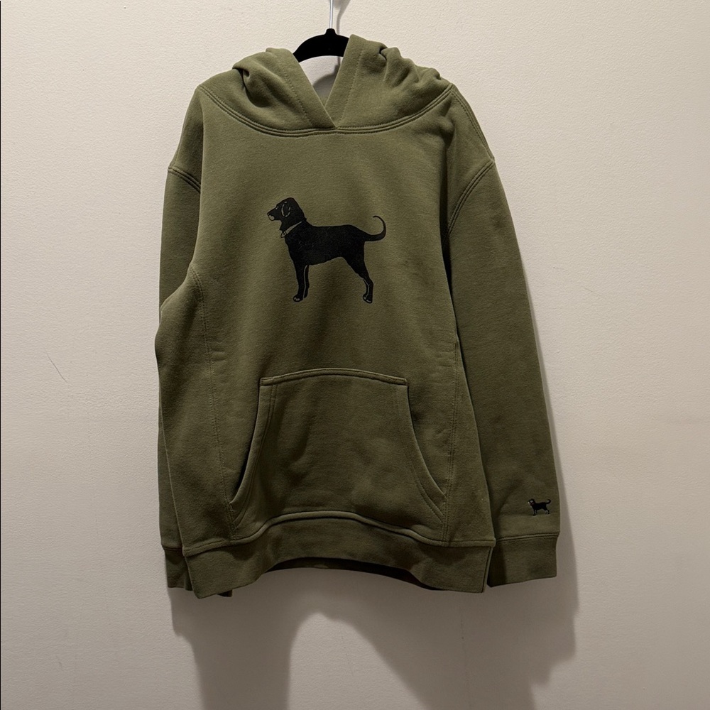 The Black Dog Forest Green Hoodie